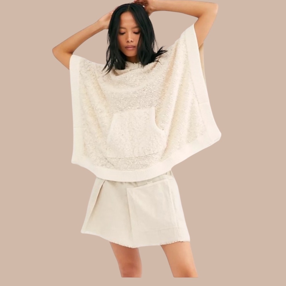 Free People Mariposa Mini Skirt Size XS 100% Cotton Style 55487383